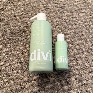 Hydrating DIVI Shampoo and conditioner